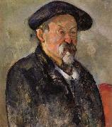Paul Cezanne Autoportrait au beret USA oil painting artist